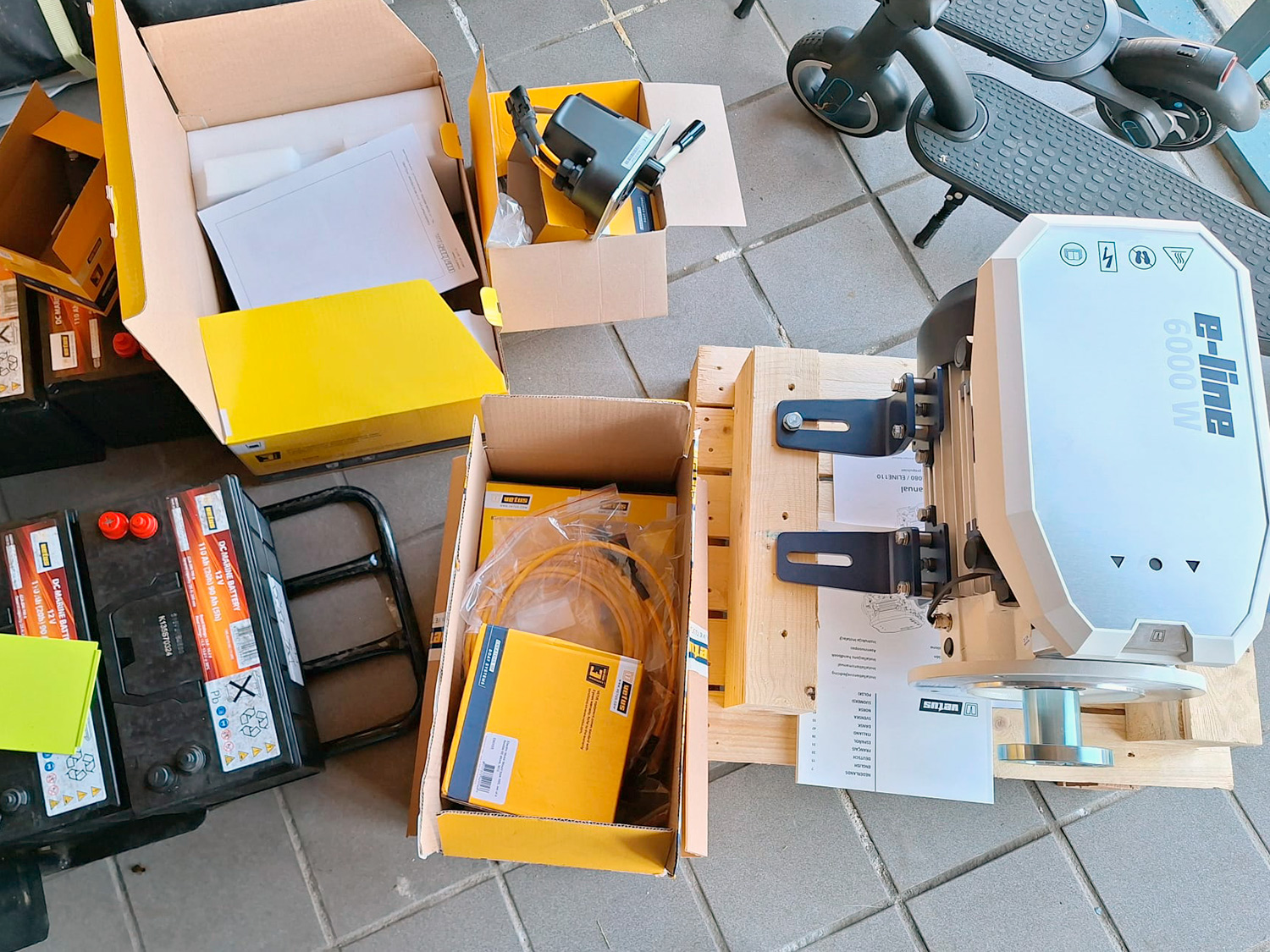 vetus_elmotorer_baade Vetus E-line 6000 W indenbords elektrisk bådmotor