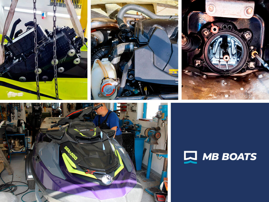 MB Boats & Scooters ApS. er officiel samarbejdspartner med den danske importør af Sea-Doo vandscootere, og vi servicerer, reparerer, skifter motor, og forhandler reservedele til alle deres modeller