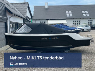 MIKI T5 tenderbåd. MB Boats er en bådforhandler med nyproducerede MIKI tenderbåde i Sydjylland