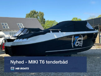 MIKI T6, Elegant tenderbåd med minimal vedligeholdelse.Forhandler i Jylland