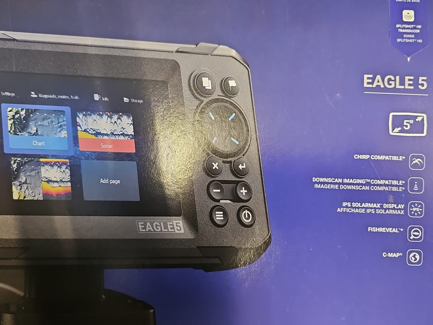 eagle5_fishfinder_forhandler Lowrance Fishfindere gør det nemt at navigere, og lokalisere nye fiskesteder