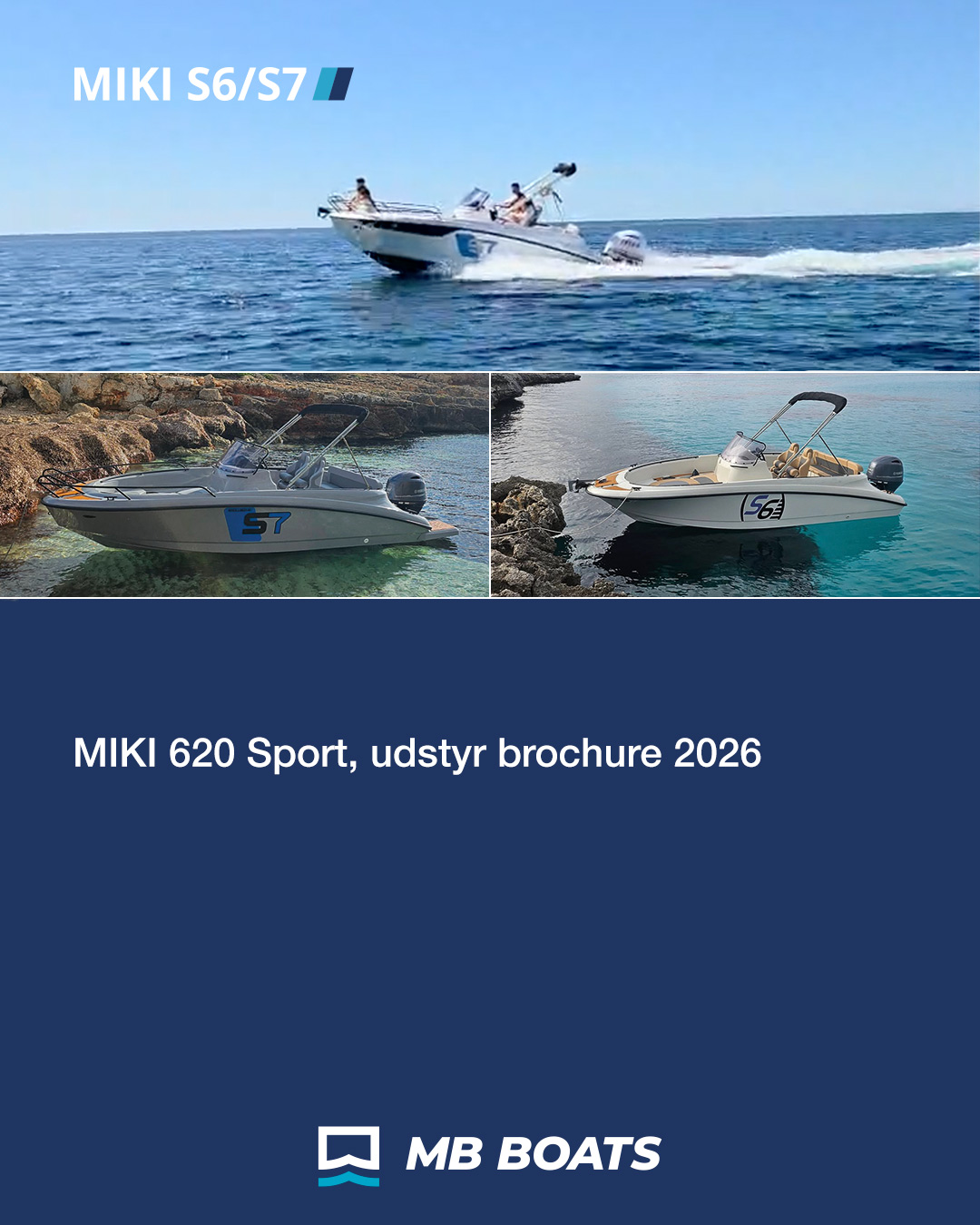 Brochure med ekstraudstyr til MIKI S6 og S7
